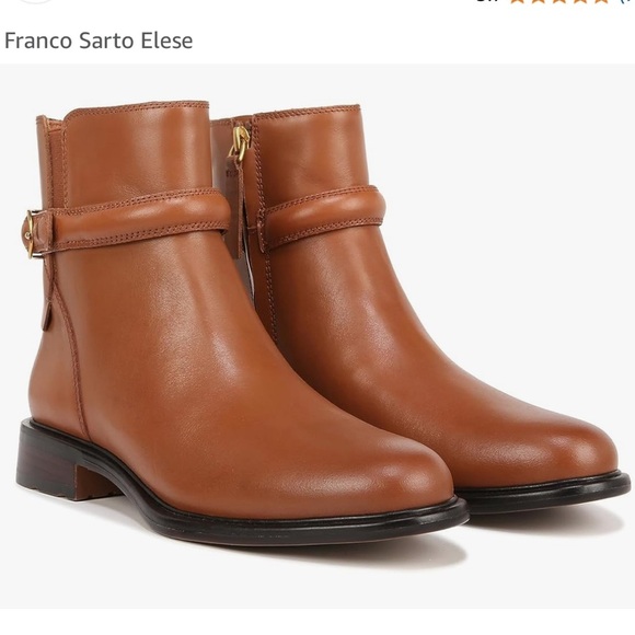 Franco Sarto Elese Boot in Cognac women’s Size 6 New - Picture 1 of 13